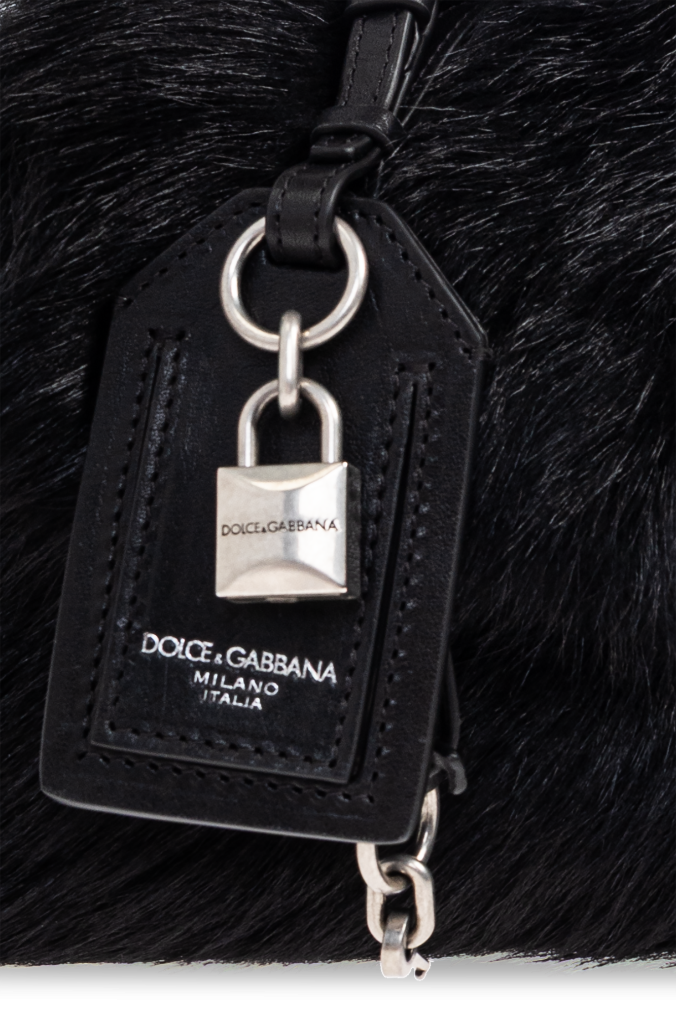 Black Furry handbag Dolce & Gabbana - Vitkac AS